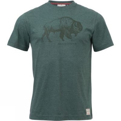 Tee Brakeburn Buffalo Hombre Verde - Chile ODJ537492